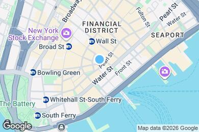 Map image of the property - 1 Wall St