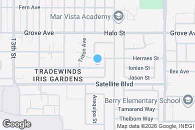 Map image of the property - 1630 Ionian St