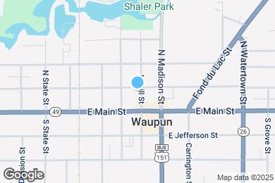 Map image of the property - 28 N Mill St