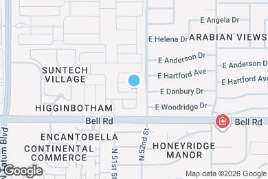 Map image of the property - 5128 E Coolbrook Ave