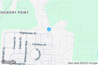 Map image of the property - 6126 Highlander Dr