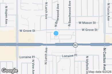 Map image of the property - 467 W Buttercup Ln