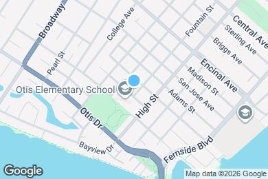 Map image of the property - 1033 Fountain St