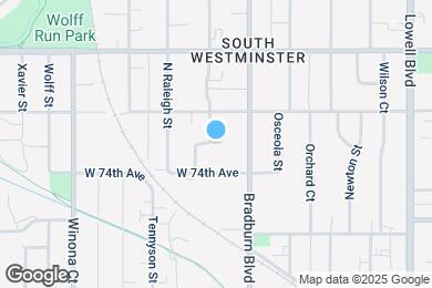 Map image of the property - 7436 Quitman St