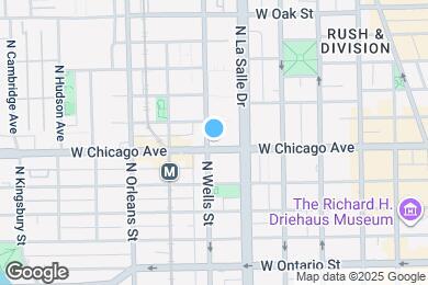 Map image of the property - 811 N Wells St