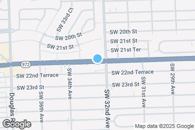 Map image of the property - 3232 SW 22nd St