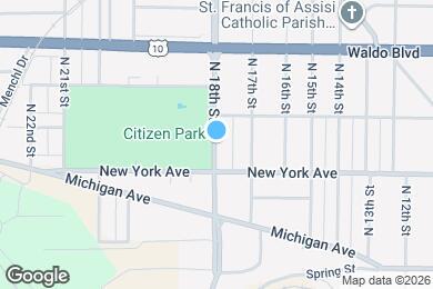 Map image of the property - 917 N 18th St