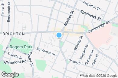 Map image of the property - 21 Chestnut Hill Ave