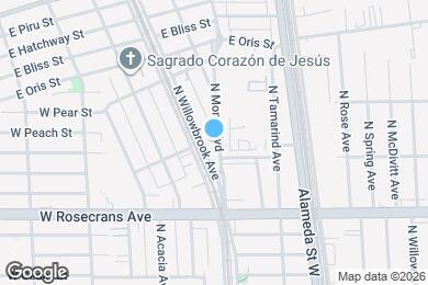 Map image of the property - 1408 N Willowbrook Ave