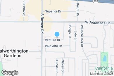 Map image of the property - 2407 Ventura Dr