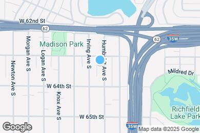Map image of the property - 6318 Humboldt Ave S