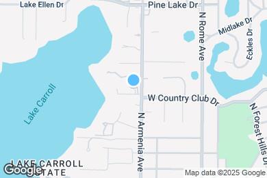 Map image of the property - 2105 W Country Club Dr