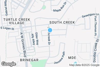 Map image of the property - 2100 Rosemary Ln