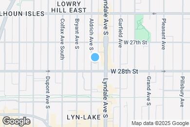 Map image of the property - 2745 Aldrich Ave S