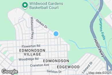 Map image of the property - 1100 Mt Holly St