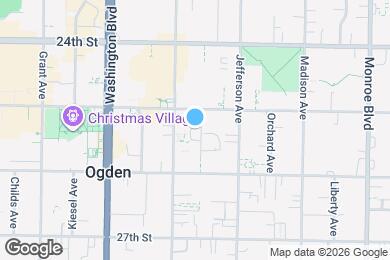 Map image of the property - 2527 Porter Ave