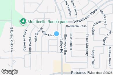 Map image of the property - 12803 Salerno Way