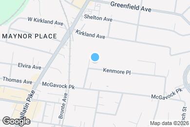 Map image of the property - 1215 Kenmore Pl