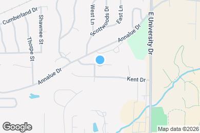 Map image of the property - 1368 Kurt Cir