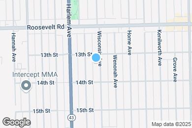 Map image of the property - 1316 Wisconsin Ave
