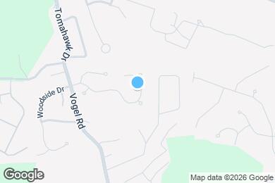 Map image of the property - 1031 Caleb Dr
