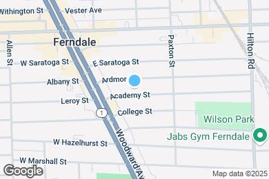 Map image of the property - 239 Academy