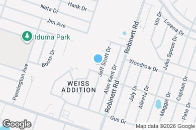 Map image of the property - 4000 Doraine Ct