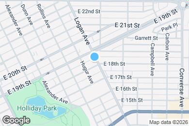 Map image of the property - 1620 E 18th St