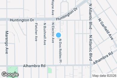 Map image of the property - 819 N Dos Robles Pl