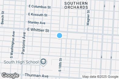 Map image of the property - 695 Reinhard Ave