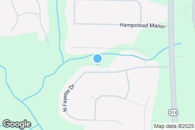 Map image of the property - 195 N Fayette Dr