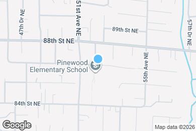 Map image of the property - 5130 86th Ave NE