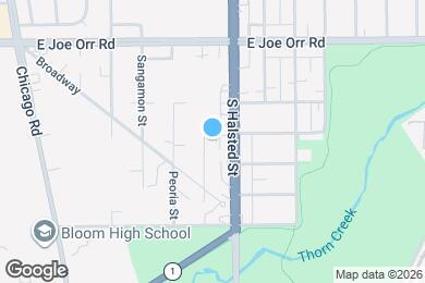 Map image of the property - 723 Grant Ave