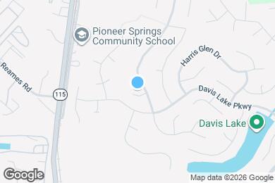Map image of the property - 9714 Spring Crest Ct