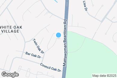 Map image of the property - 1598 Pin Oak Dr
