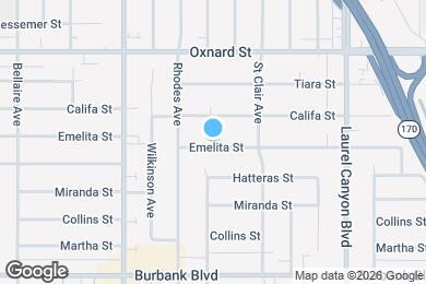 Map image of the property - 12329 Emelita St