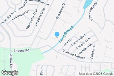 Map image of the property - 707 Dellrose Trce