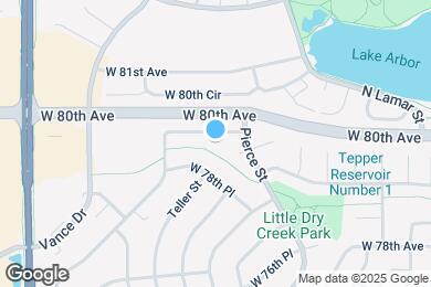 Map image of the property - 6996 W 79th Dr