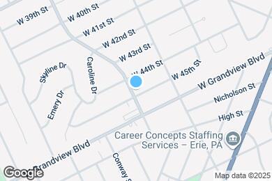 Map image of the property - 1558 W 45th St