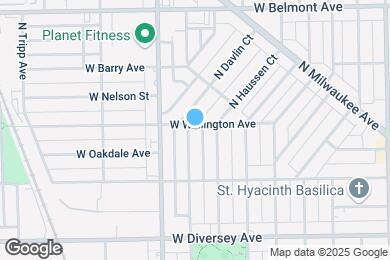 Map image of the property - 3925 W Wellington Ave