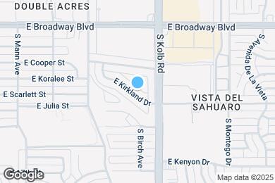 Map image of the property - 7021 E Kirkland Dr