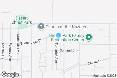 Map image of the property - 6963 Tamarisk Ave