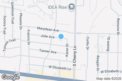 Map image of the property - 8015 Julie Ave