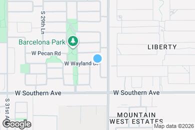 Map image of the property - 5726 S 27th Dr