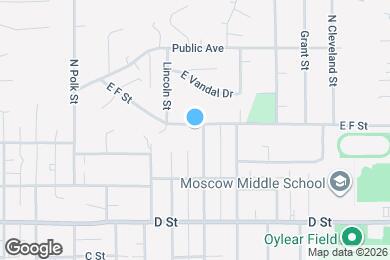 Map image of the property - 649 N Hayes St