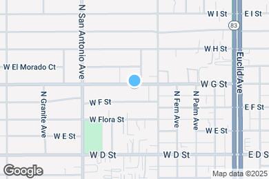 Map image of the property - 543 W G St