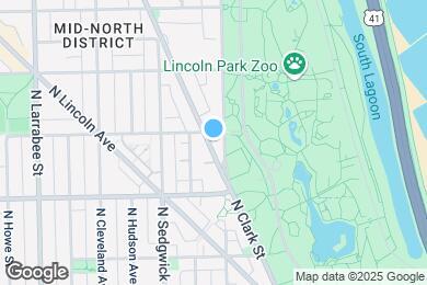 Map image of the property - 2000 N Lincoln Park W