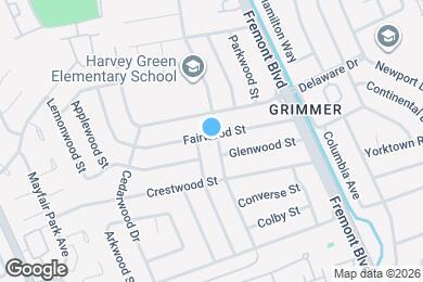 Map image of the property - 43135 Gatewood St