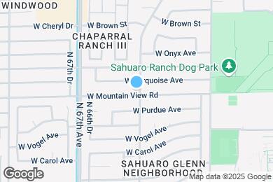 Map image of the property - 6504 W Mountain View Rd