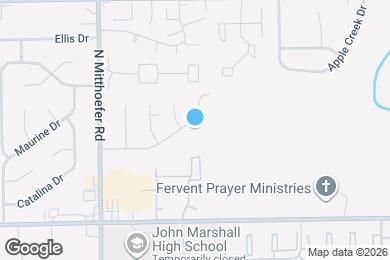 Map image of the property - 10207 Catalina Dr